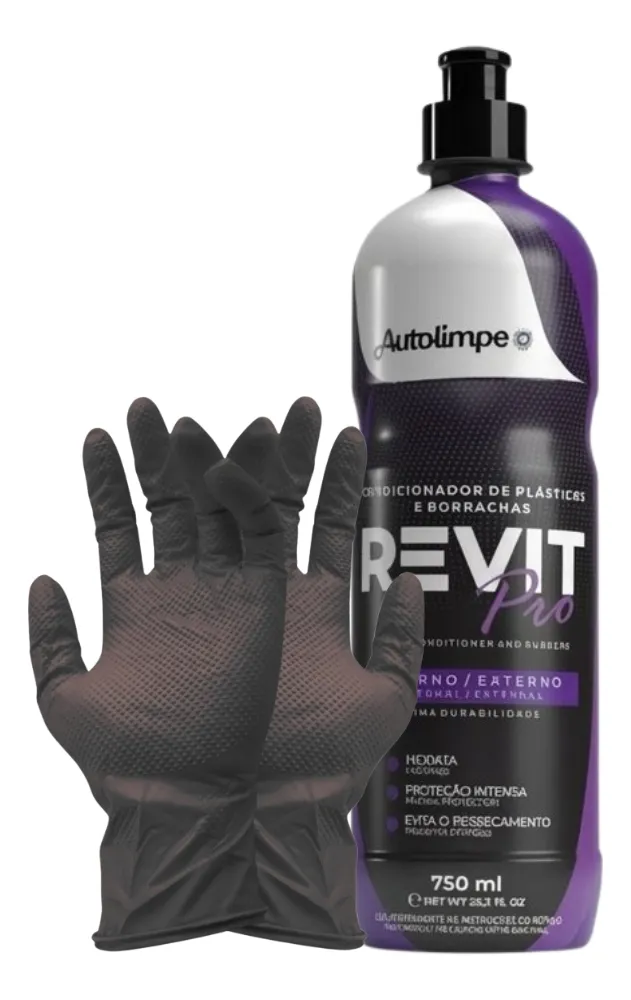 Revit Pro Condicionador de Plásticos 750ml – Auto Limpe